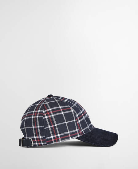 Cappellino Benson Navy/Red Check