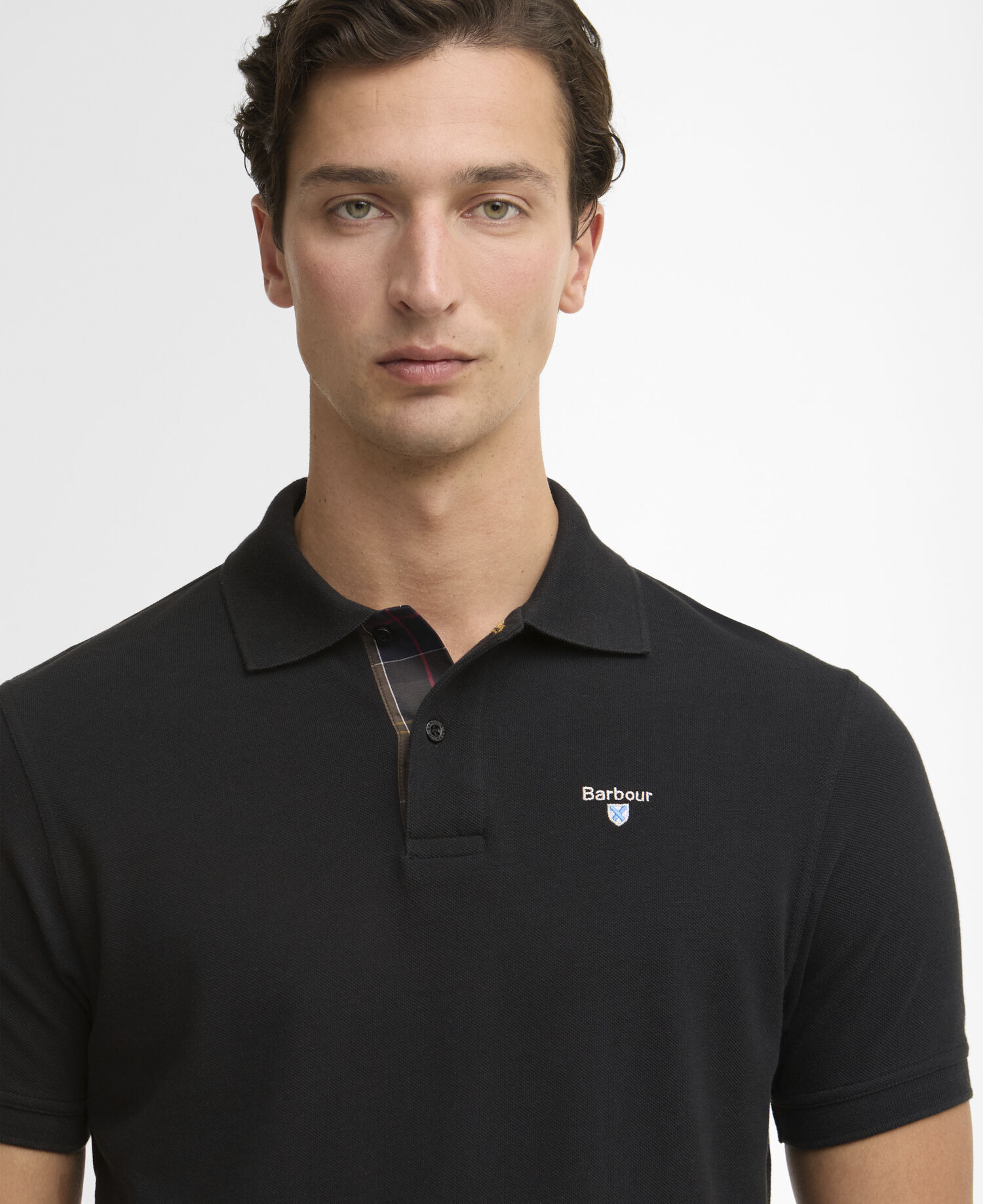 Polo in cotone Black/Classic