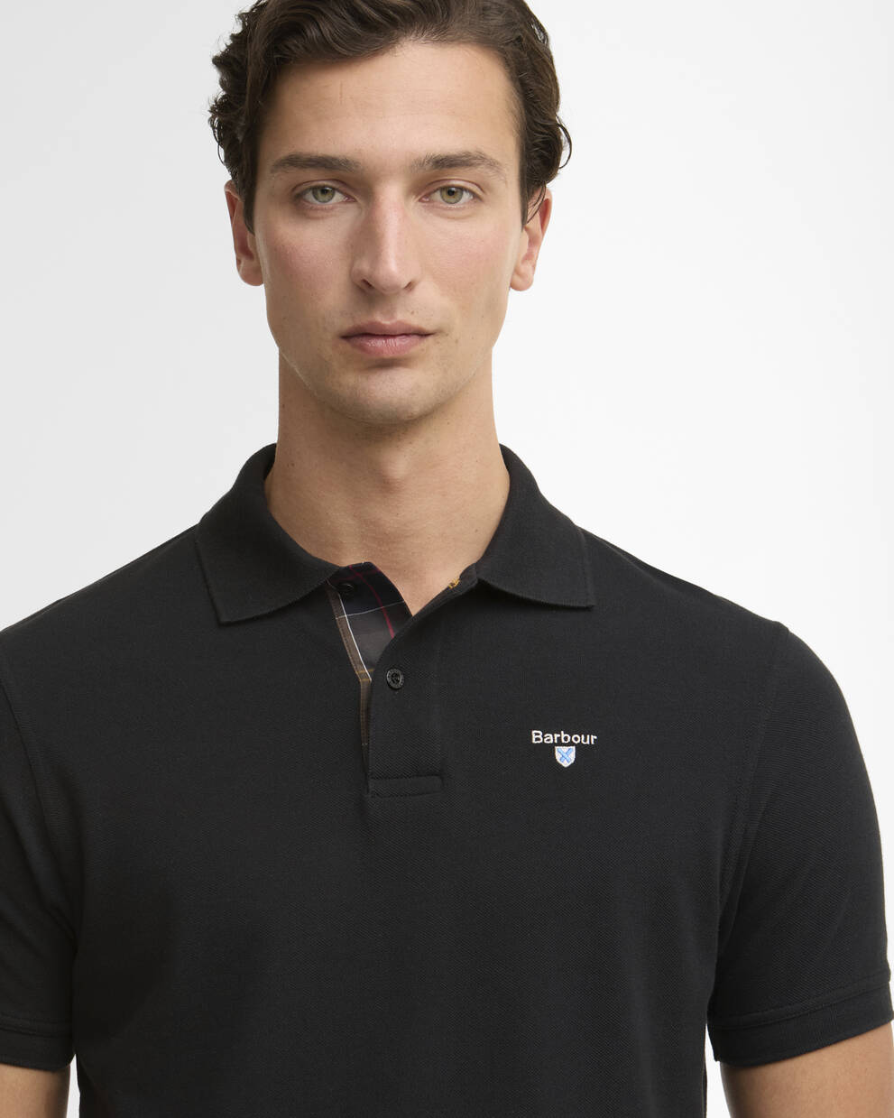 Tartan Pique Polo Shirt
