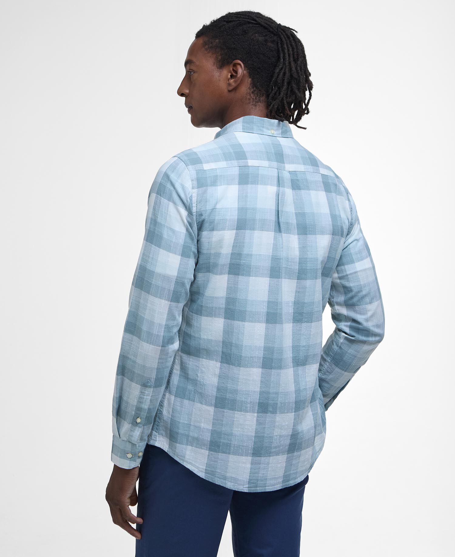 Hillroad Tailored Long-Sleeved Shirt Vintage Teal