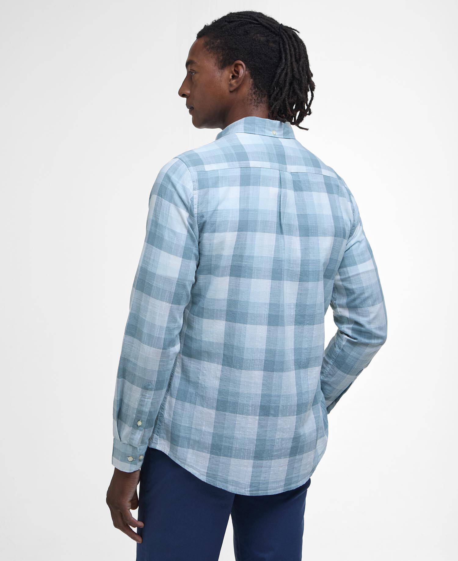 Hillroad Tailored Long-Sleeved Shirt Vintage Teal image number 2