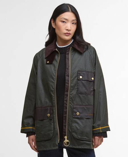 Wachsjacke Luella Fern/Ancient Tartan