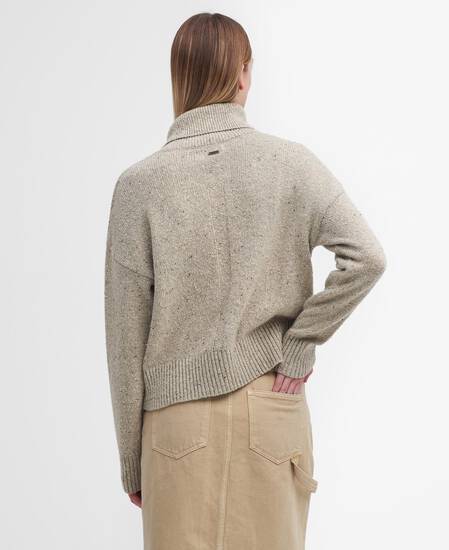 Lavensdale Half-Zip Jumper Oatmeal