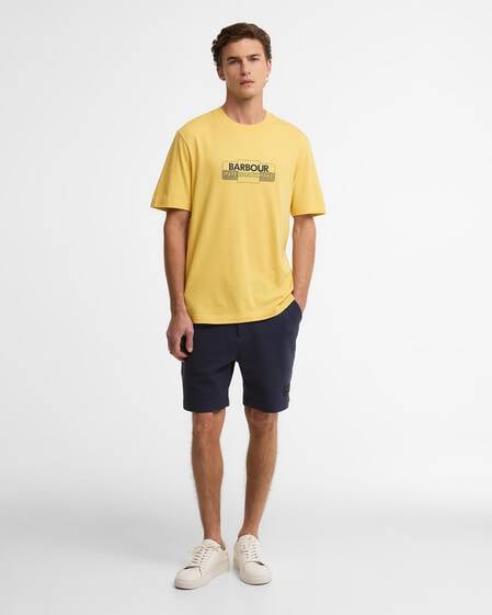 Leighton Graphic T-Shirt Misted Yellow