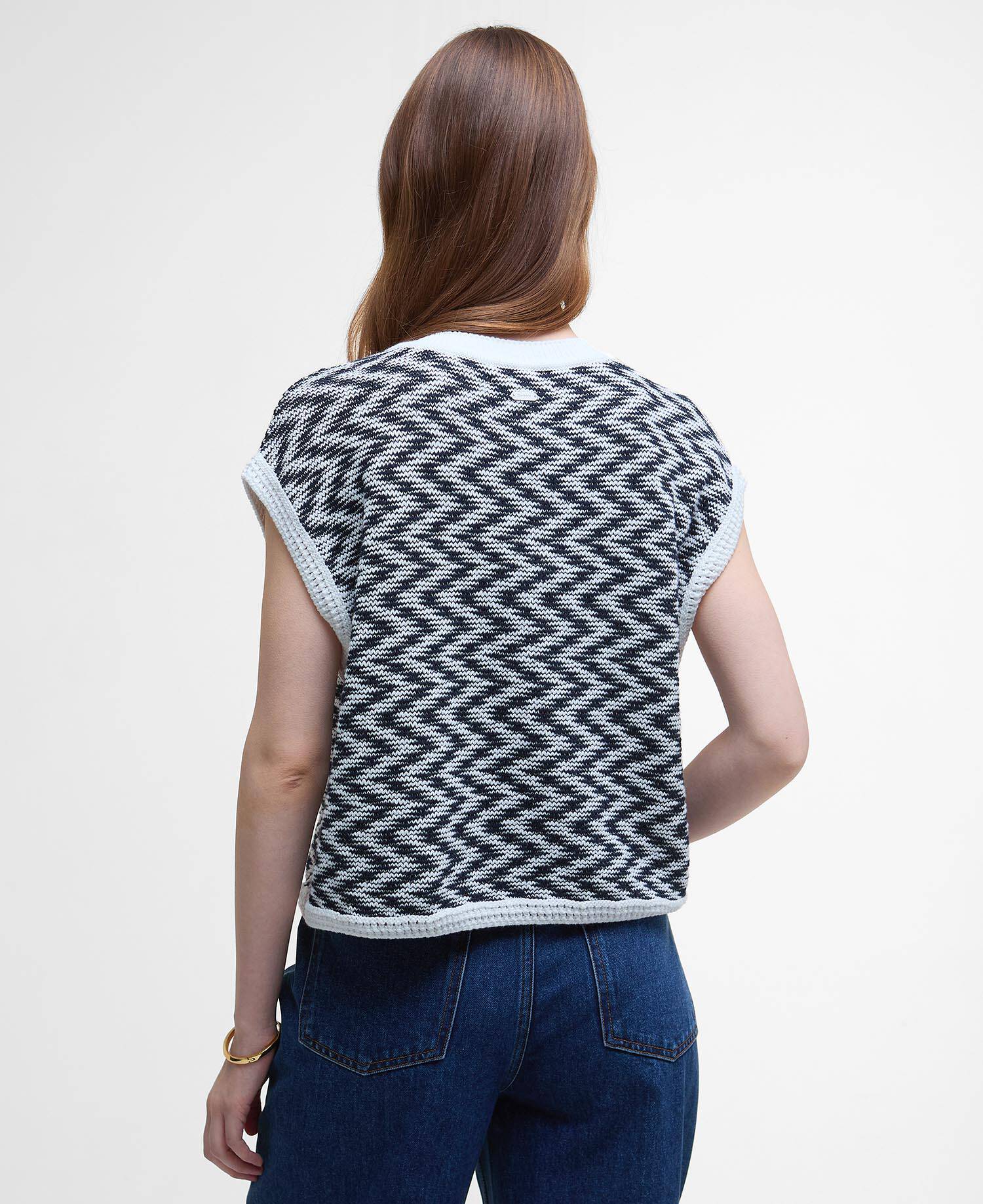 Olivia Button-Up Sweater Vest image number 2