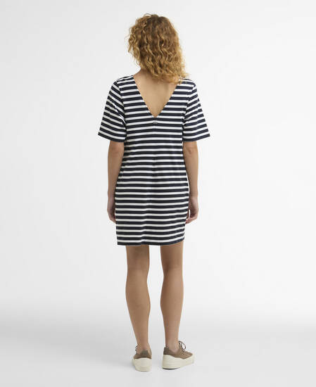 Kleid Lucinda Striped Mini Navy Stripe