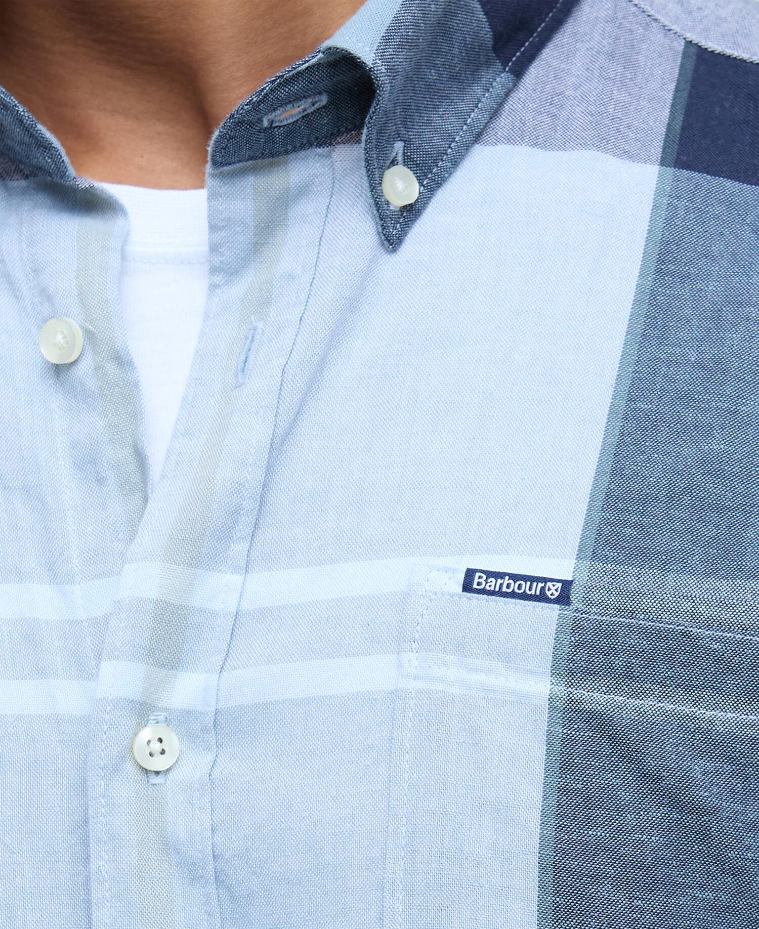 Douglas Tailored Short-Sleeved Shirt Northshore Tartan