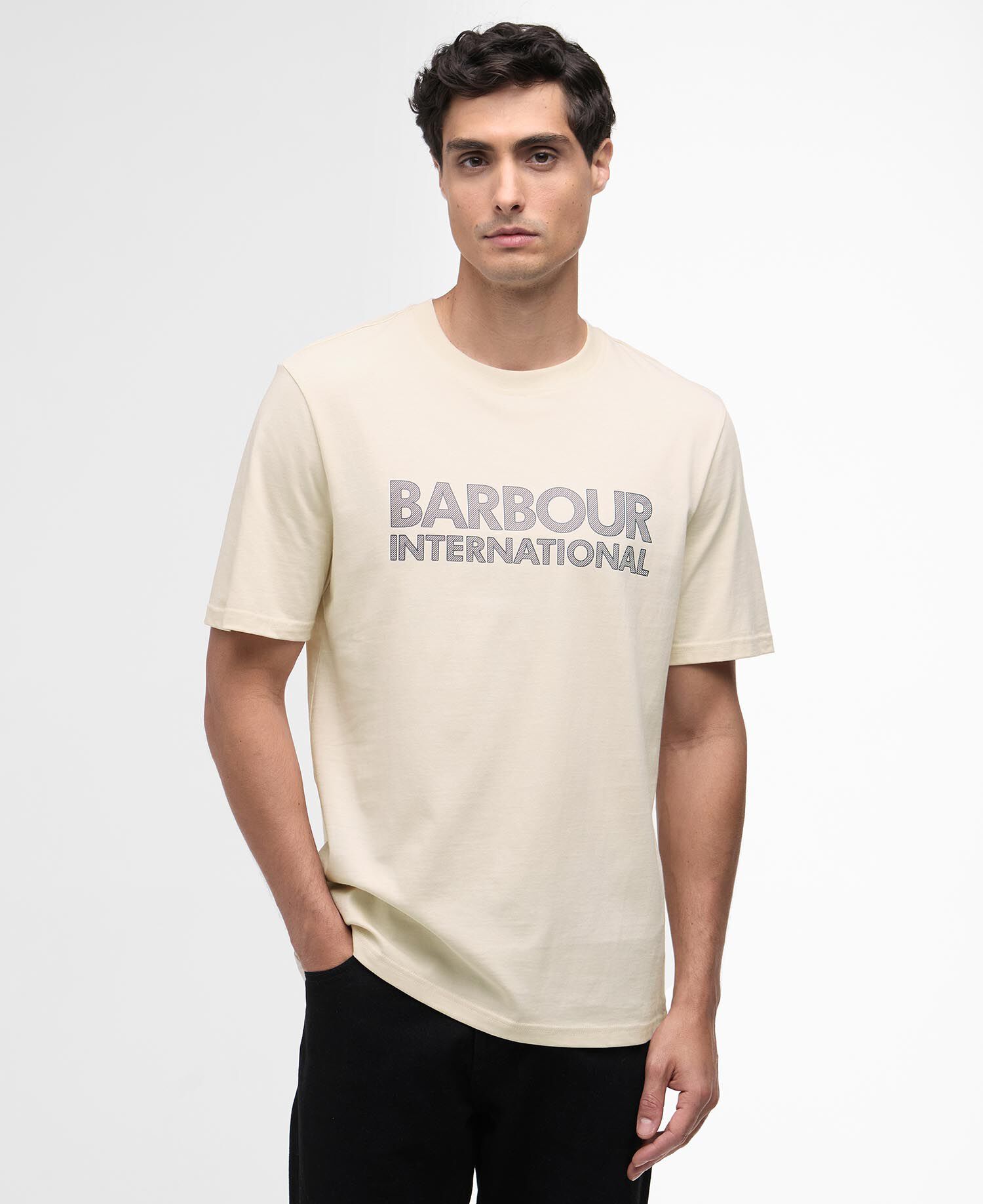 Essential Graphic T-Shirt Calico White