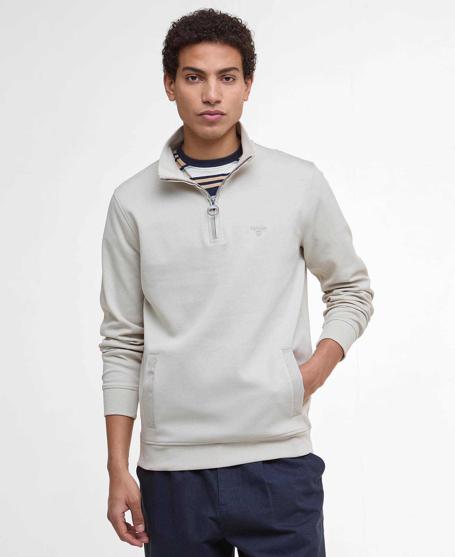 Lambeth Interlock Half-Zip Sweatshirt image number 0
