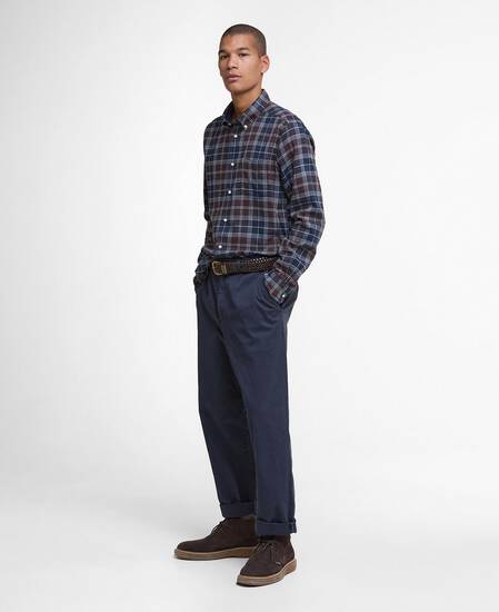 Camicia Fortrose taglio sartoriale Midnight Oak Tartan