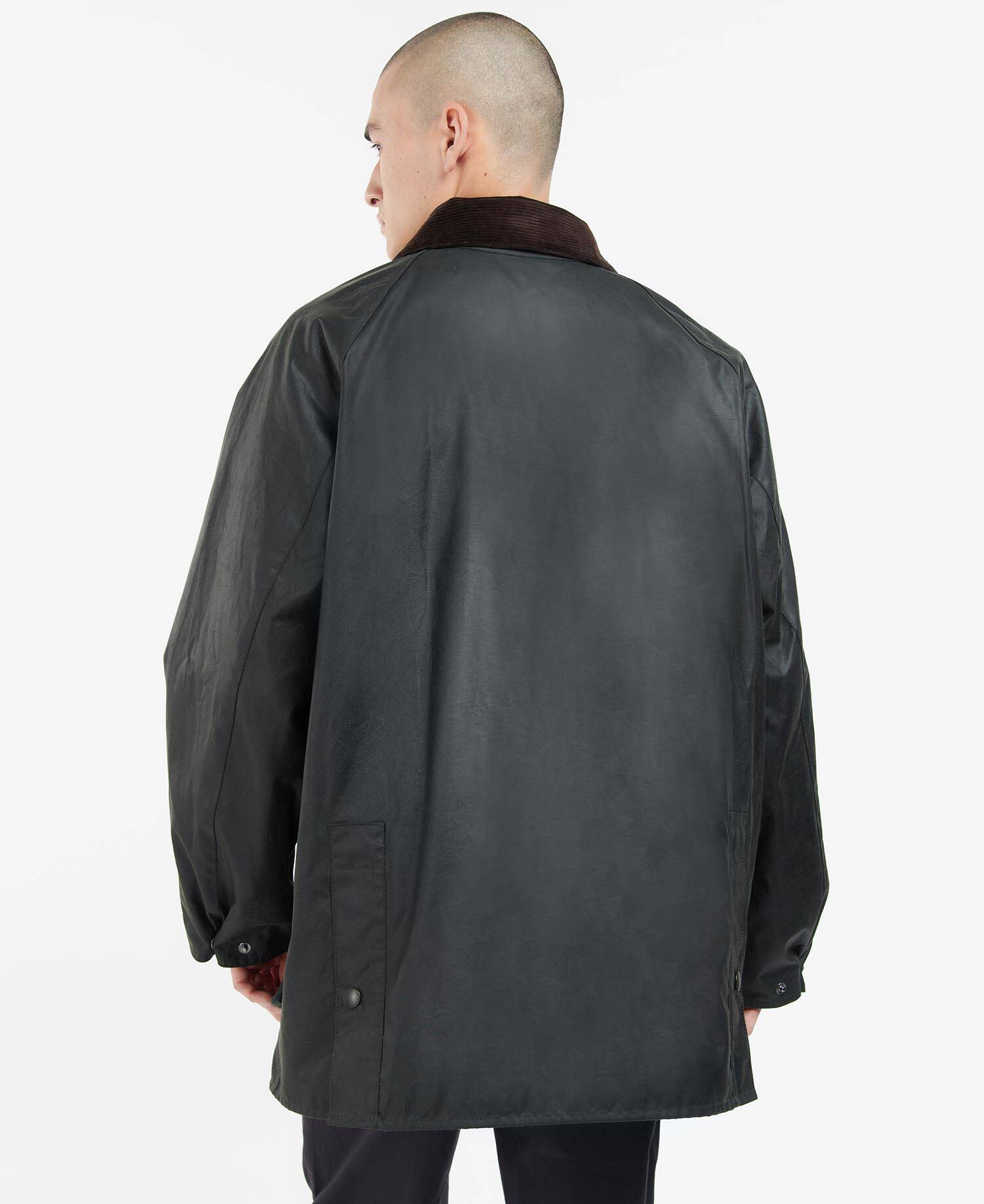 Oversized Bedale Waxed Jacket image number 2
