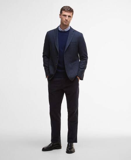 Sutherland Herringbone Blazer Navy Sutherland Herringbone Blazer Navy