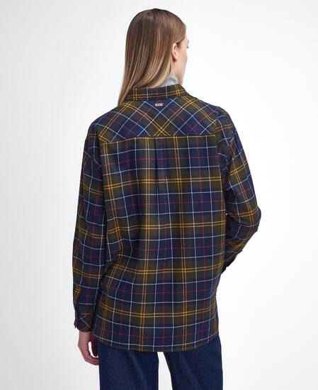 Elishaw Relaxed Long-Sleeved Shirt Classic Tartan