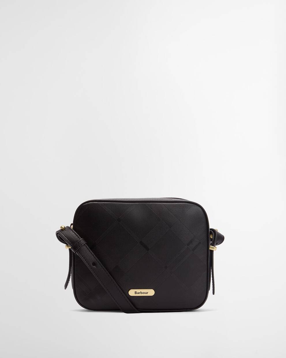 Daphne Deboss Leather Crossbody Bag