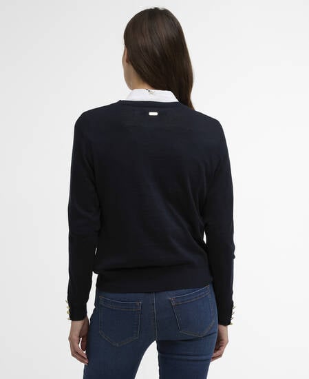 Maglione girocollo Clover Navy