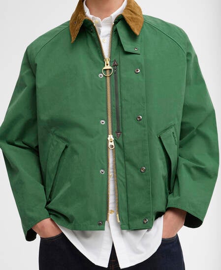 Transporter Oversized Casual Jacket Racing Green