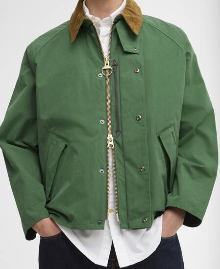 Jacke Transporter Oversized Casual Racing Green