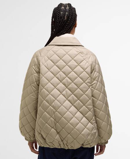 Laoise Quilted Jacket Honey/Ancient Poplar