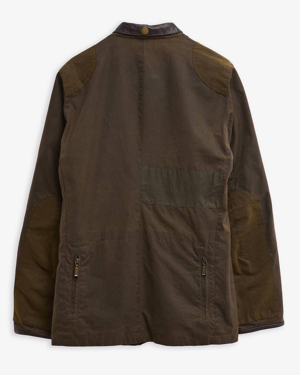 Barbour Re-Loved Beacon Waxed Jacket - Size L Olive