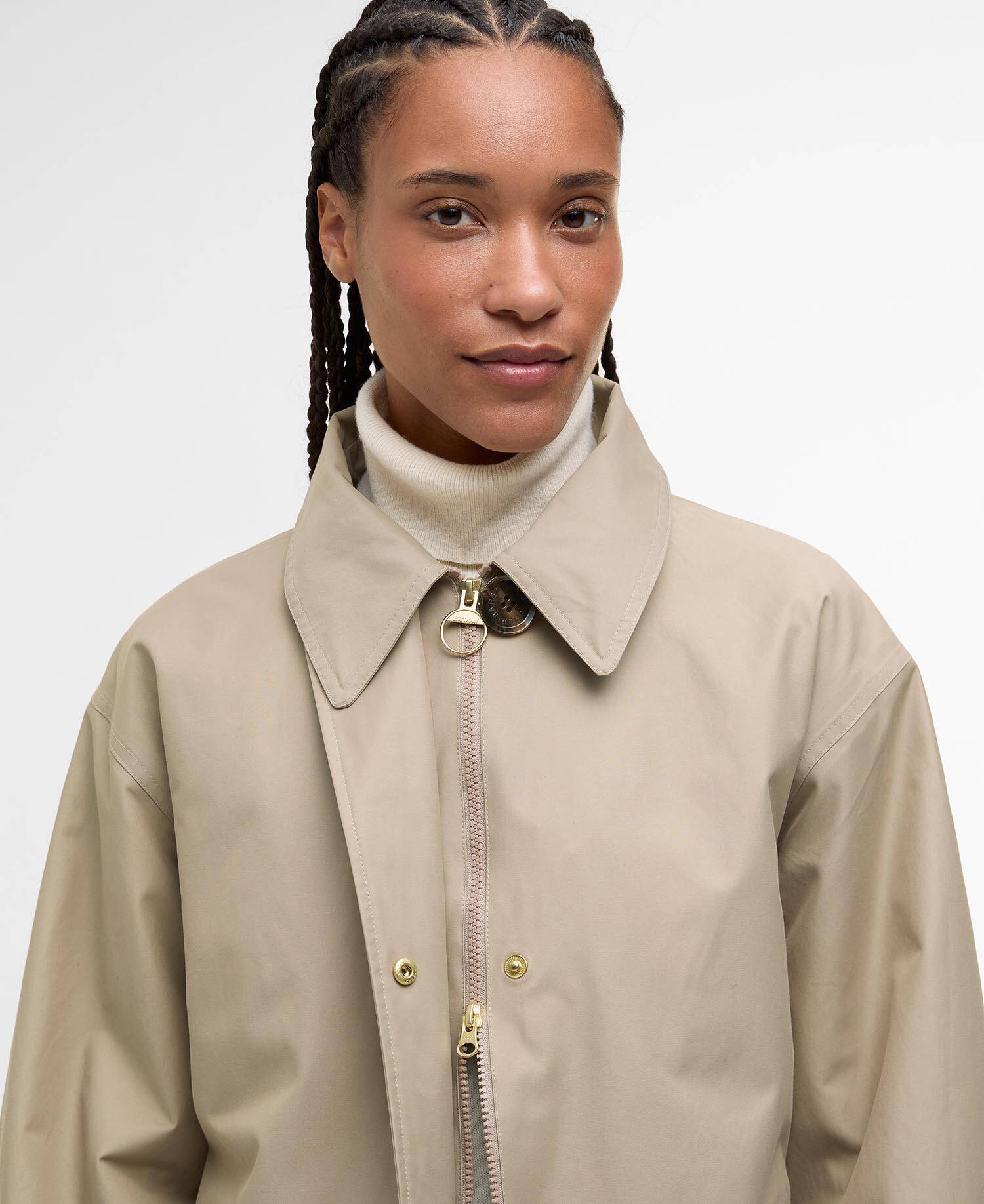 Bronagh Waterproof Jacket Honey/Ancient Poplar image number 3
