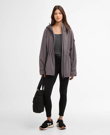 Short Kyra Waterproof Jacket Lavender Grey