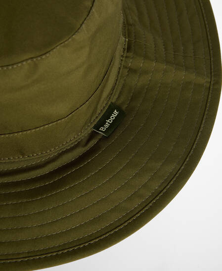 Longhall Bucket Hat Dark Olive