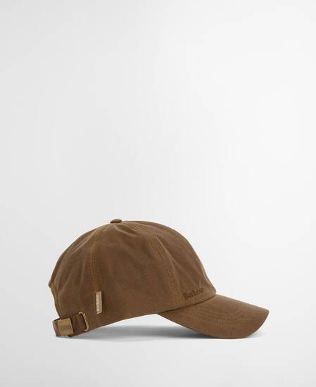 Waxed Sports Cap Tan Waxed Sports Cap Tan