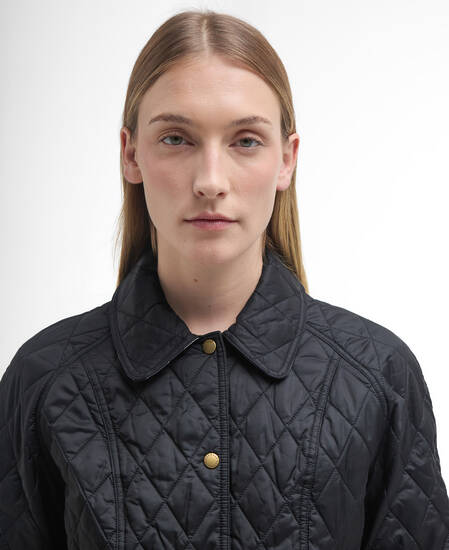 Summer Beadnell Quilted Jacket Classic Black