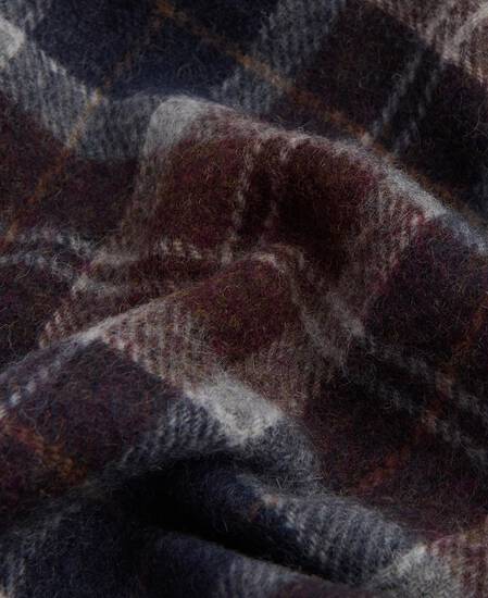 Tartan Lambswool Scarf Midnight Oak Tartan