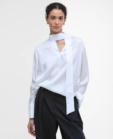 Anastasia Blouse White Anastasia Blouse White