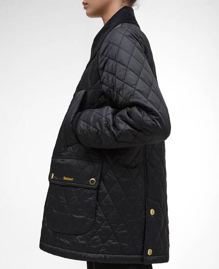 Modern Beadnell Quilted Jacket Black/Classic