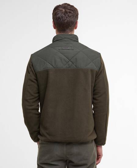 Hybrid Fleece Jacket Olive