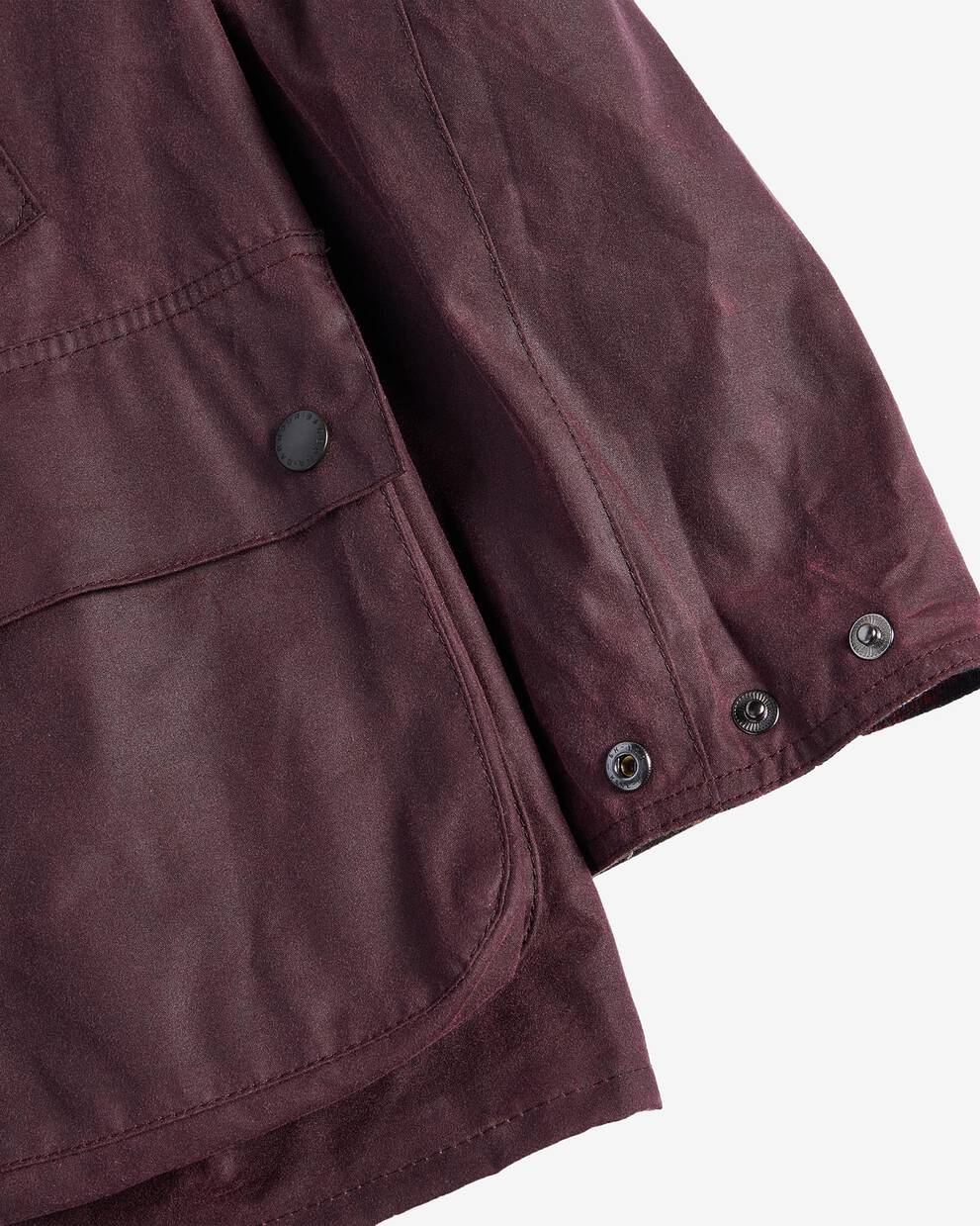 Oversized Bedale Waxed Jacket