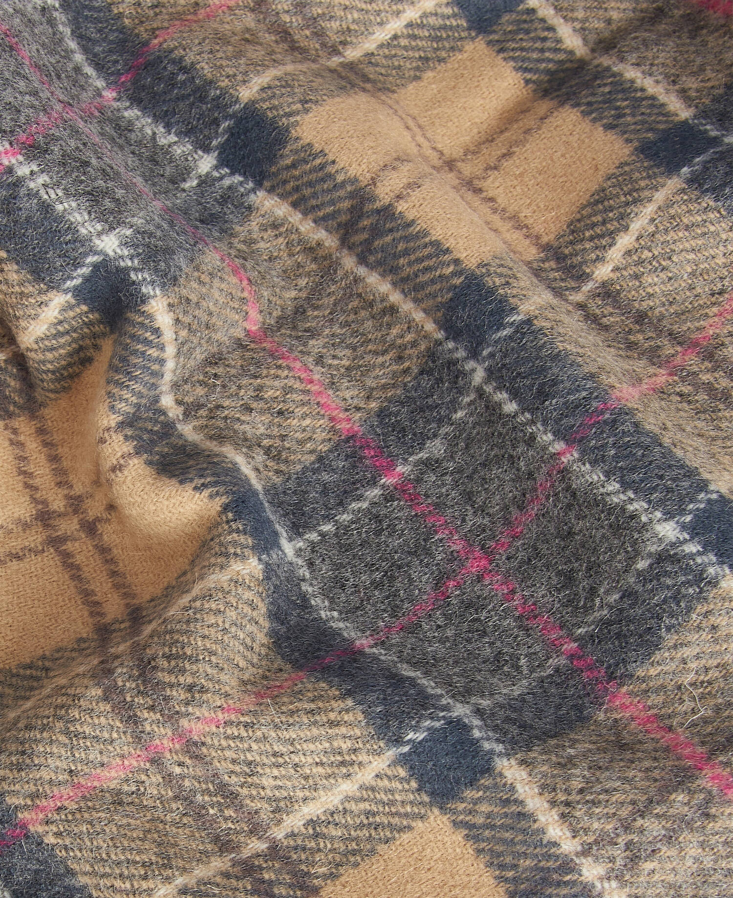 Sciarpa in lana d'agnello Tartan image number 3