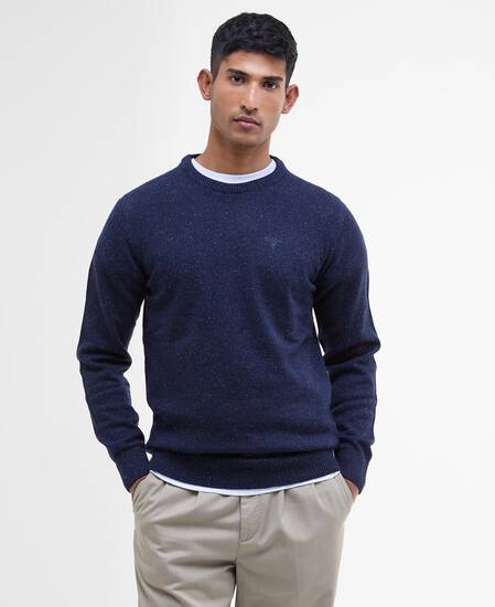 Essential Tisbury Crew-Neck Jumper Classic Navy