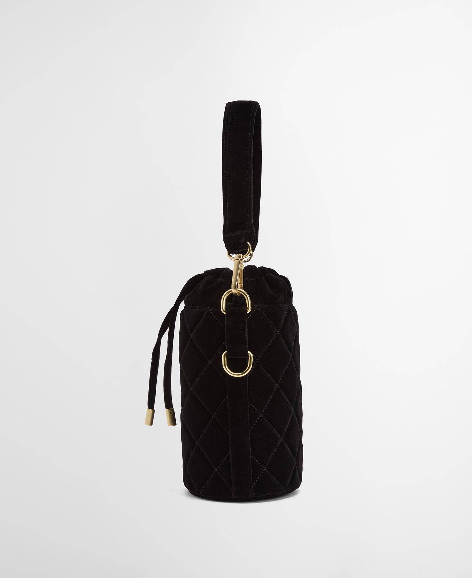 Balham Quilted Mini Bucket Bag image number 1