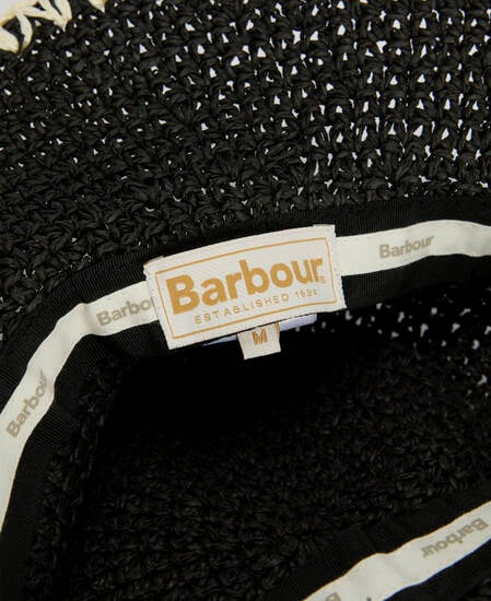 Camille Crochet Hat Black