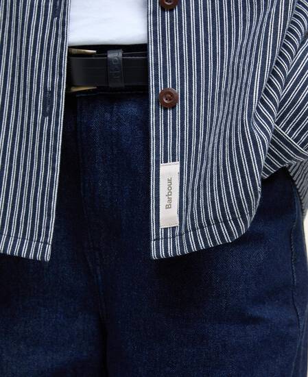 Sonia Striped Relaxed Shirt Navy/Salt Stripe Sonia Striped Relaxed Shirt Navy/Salt Stripe