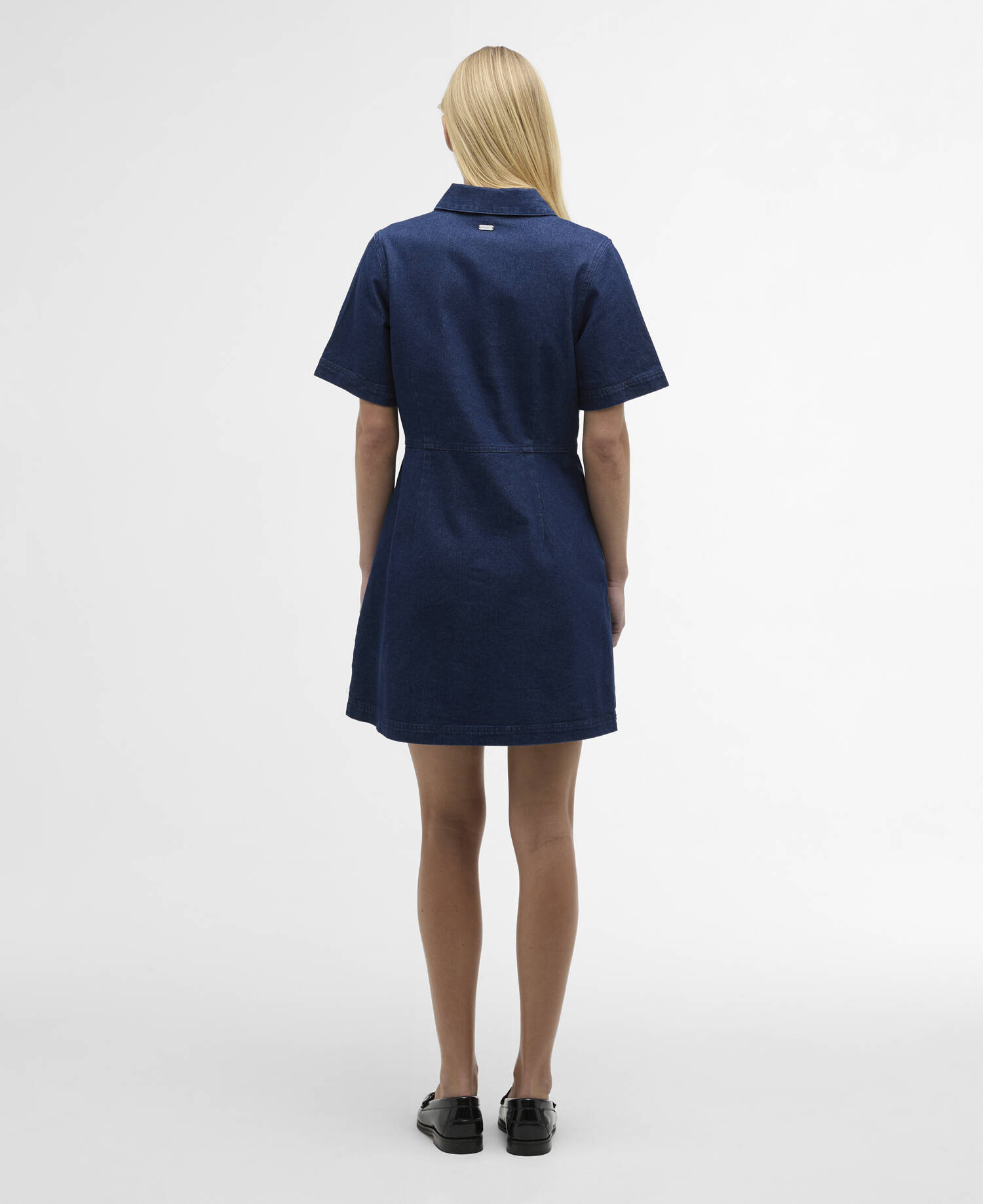 Maia Denim Mini Dress Rinse Wash image number 2