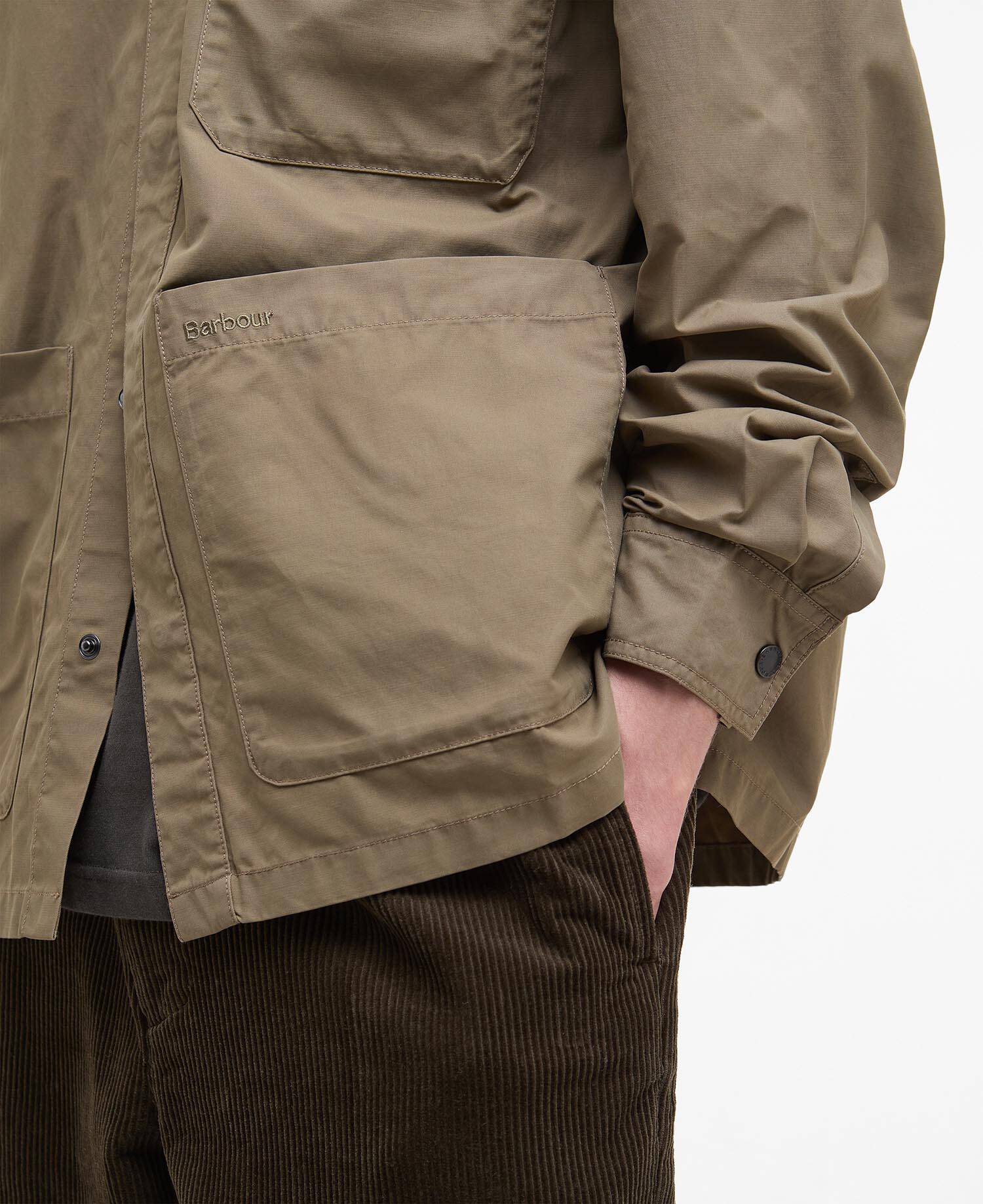 Overshirt oversize in twill Silverbay image number 4