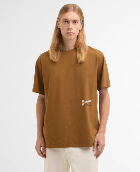 Terrain Oversized Graphic T-Shirt Breen