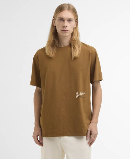 Terrain Oversized Graphic T-Shirt Breen