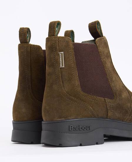 Stivaletti Chelsea Turnbull Oiled Olive Suede Stivaletti Chelsea Turnbull Oiled Olive Suede