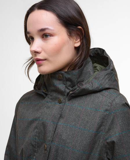 Dixon Waterproof Jacket Gardenia Tweed