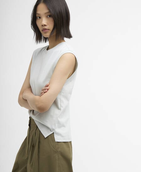 Rowane Sleeveless Top Summer Blue