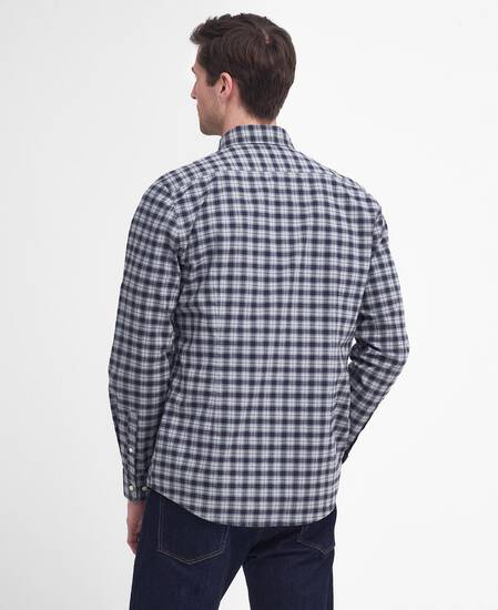 Lomond Tailored Long-Sleeved Shirt Blue Granite