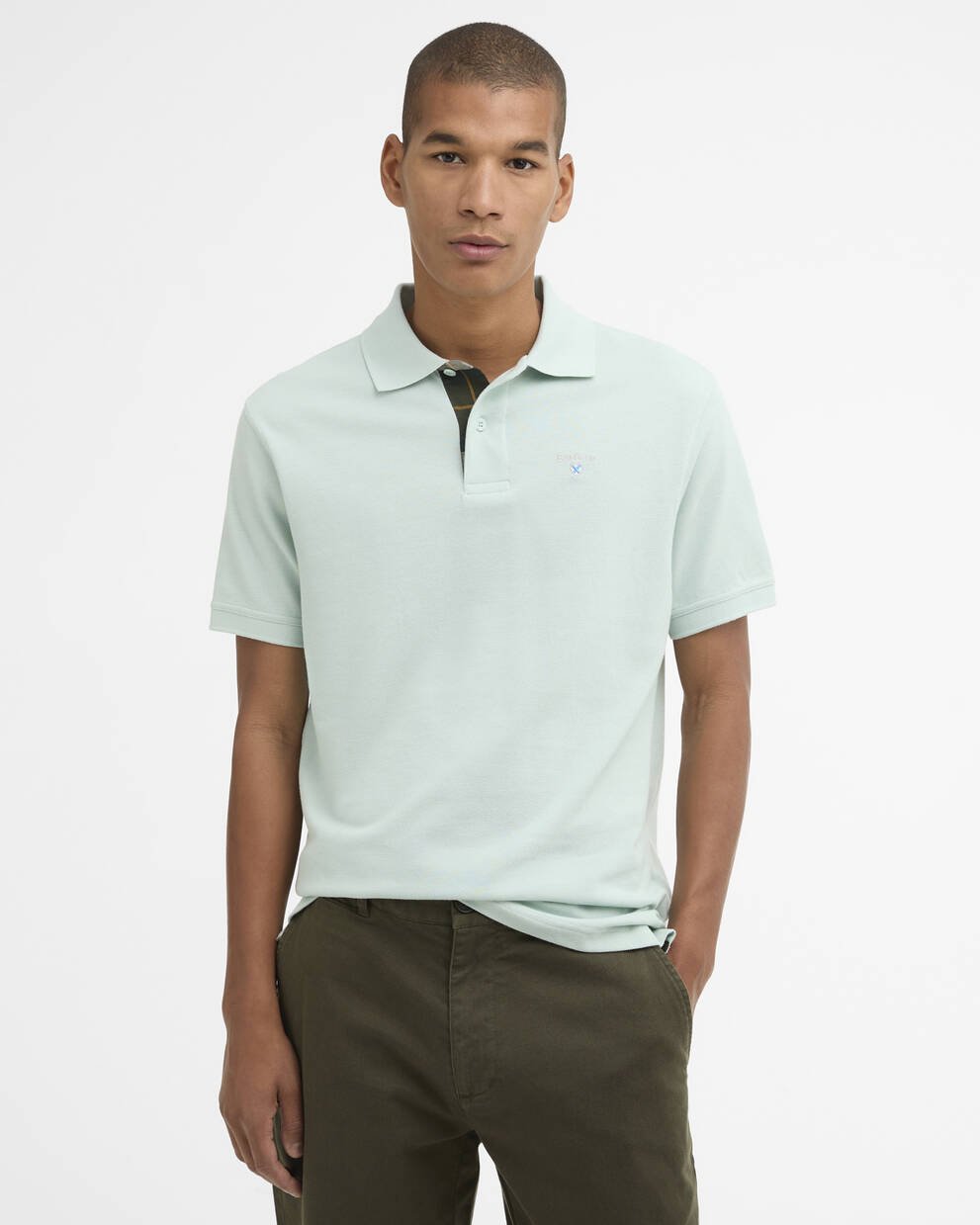 Tartan Pique Polo Shirt