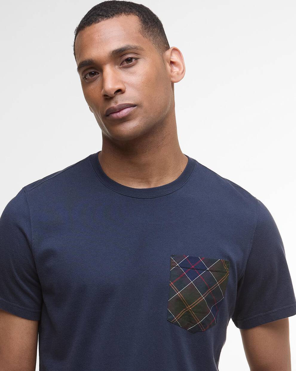 T-Shirt Arnside Tartan Pocket