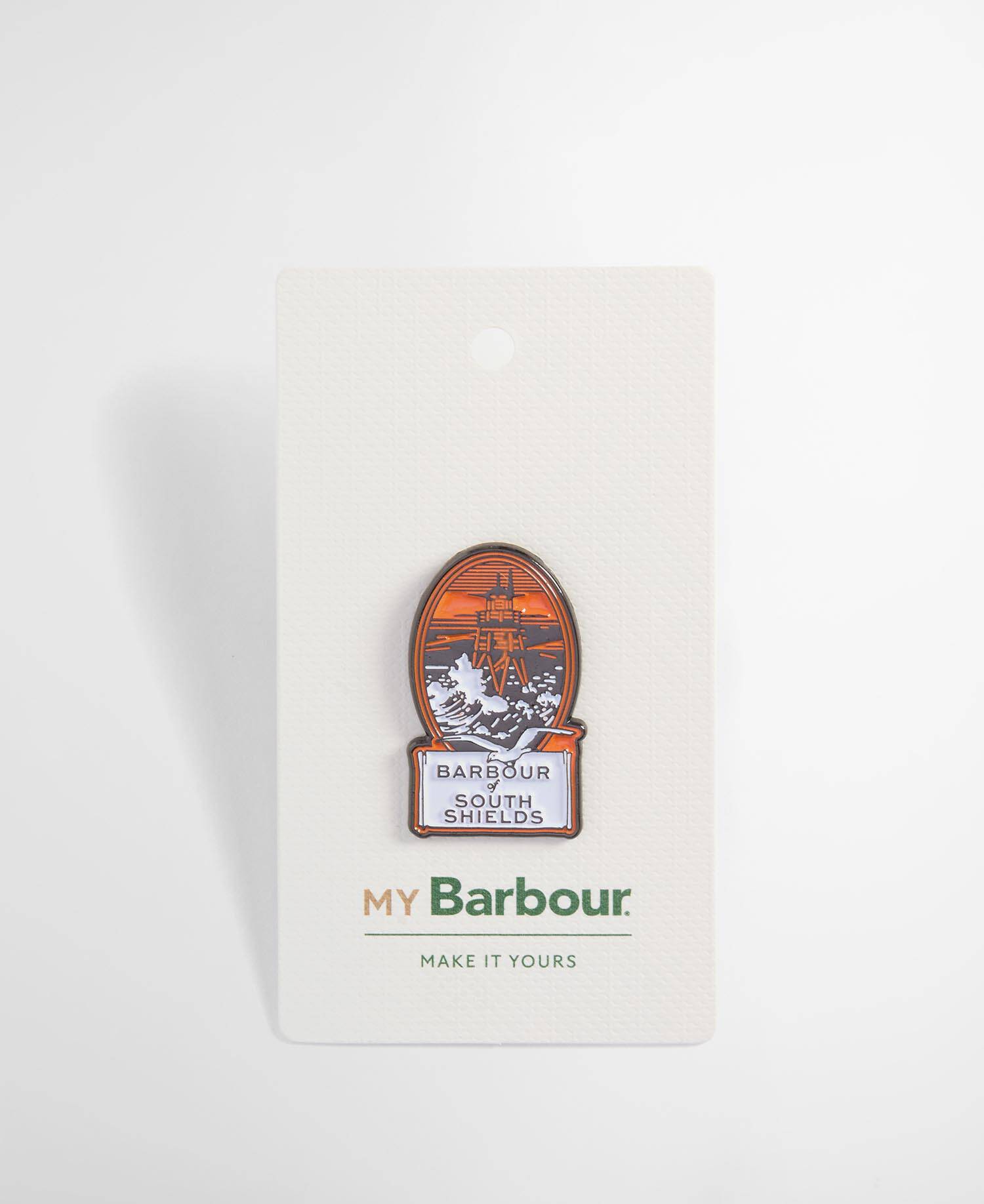 Barbour Sea Pin Badge image number 0