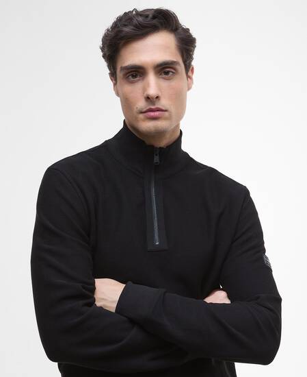 Samuel Half-Zip Sweatshirt Black